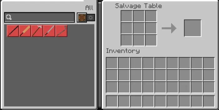 Интерфейс эвакуационного стола