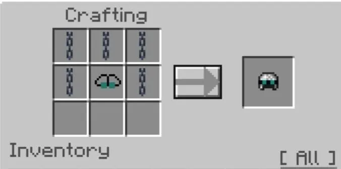 Другой крафт кольчужного шлема ночного видения