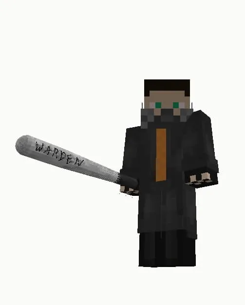 Бейсбольная бита в руках