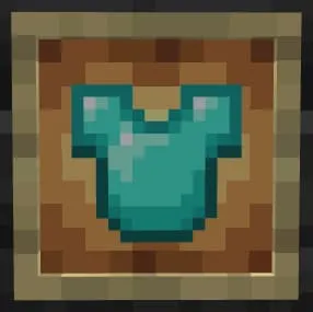 Новый вид алмазного нагрудника в рамке