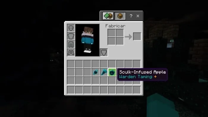 Скалковое яблоко в инвентаре