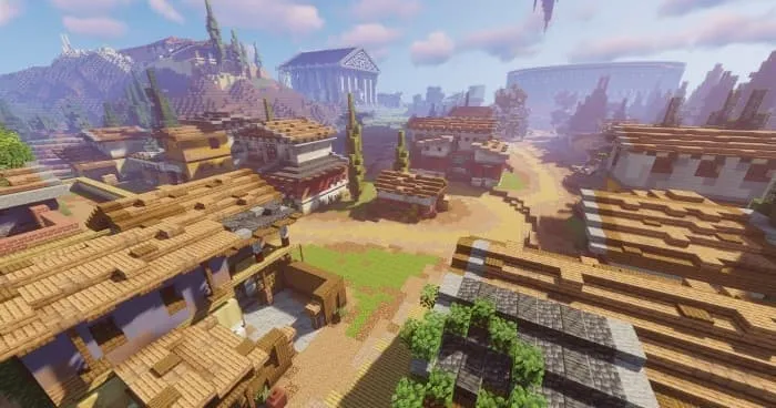 Середина города