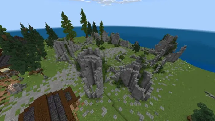 Руины замка