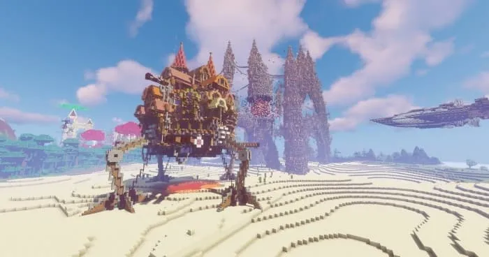 Ходячий дом с другого ракурса