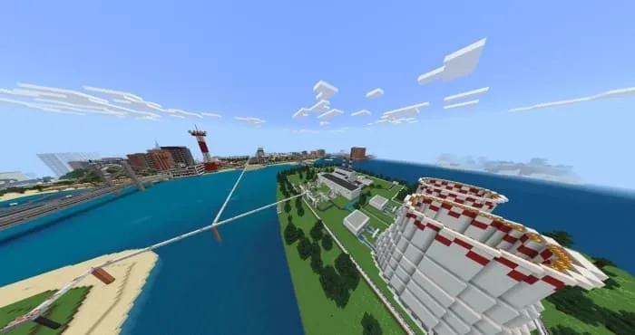 Завод в городе