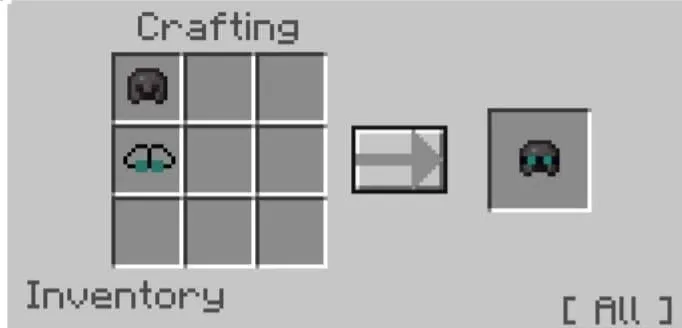 Крафт незеритового шлема ночного видения