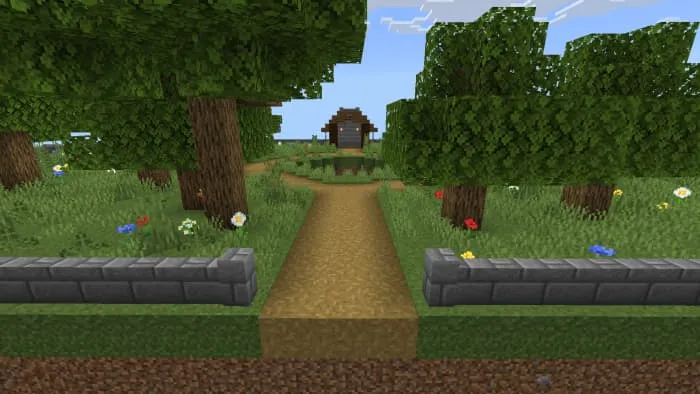 Остров-крепость вблизи