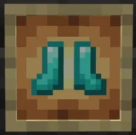 Новый вид алмазных ботинков в рамке