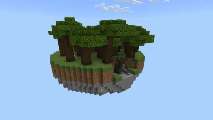 Остров тёмного дубового леса