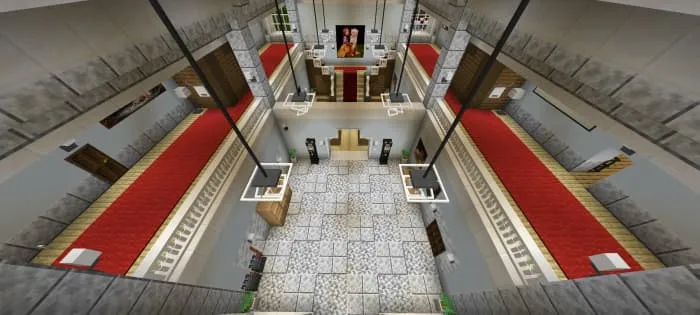 Особняк из песчаника внутри с другой стороны