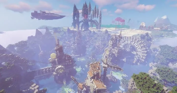 Территория земли с другого ракурса