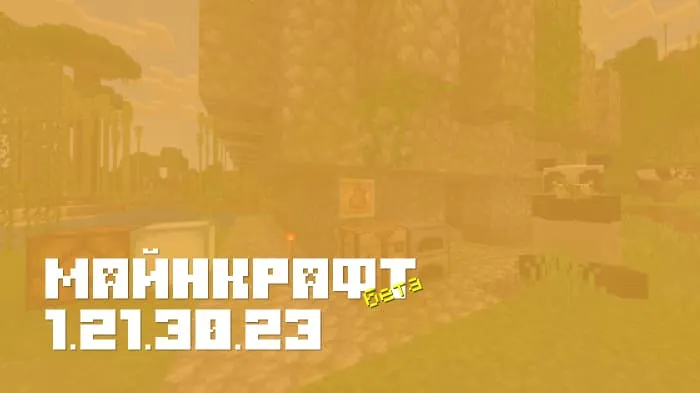 Майнкрафт ПЕ 1.21.30.23 [Бета версия]