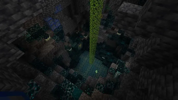 Скриншот пещеры