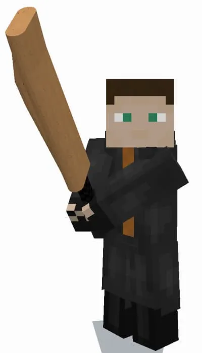 Бита в руках