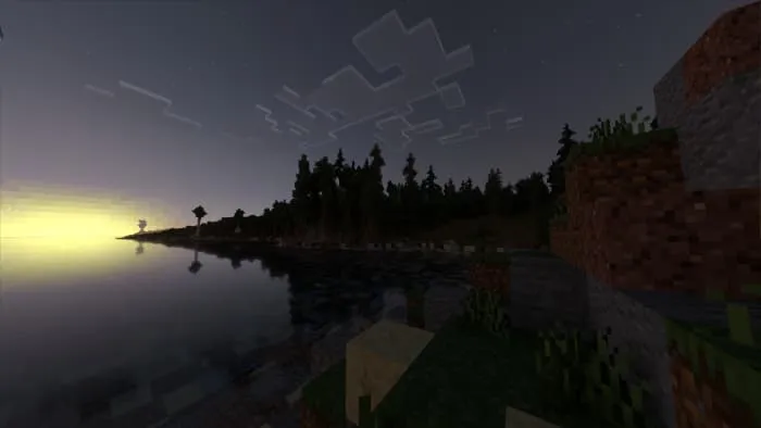 Океан и берег острова