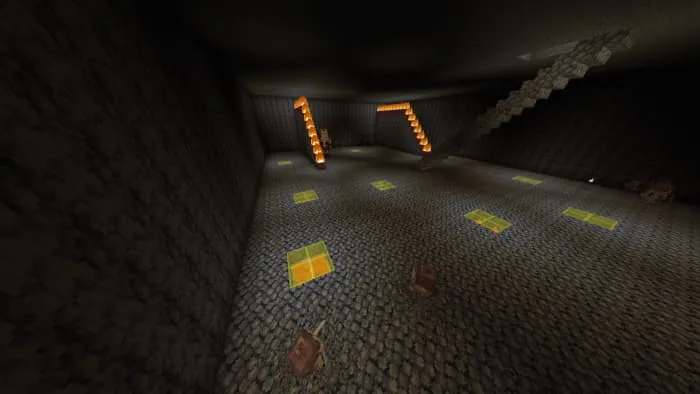 Подземелье на карте