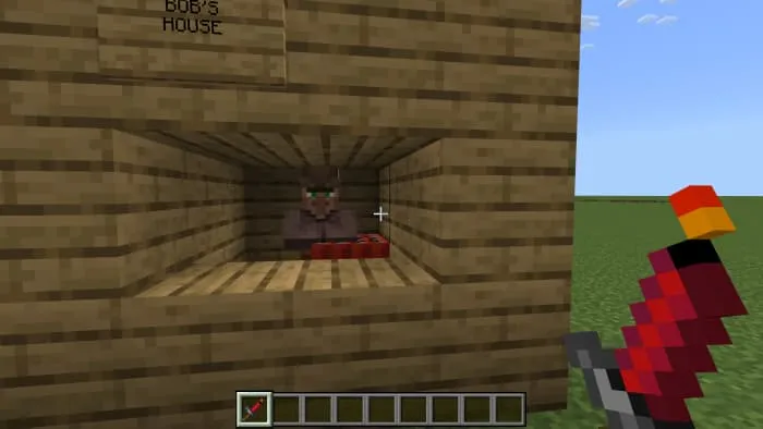 Меч TNT в руке