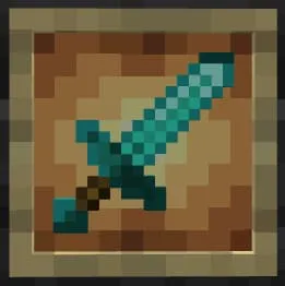 Новый вид алмазного меча в рамке