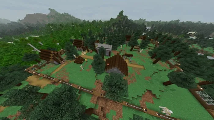 Дома в лесу