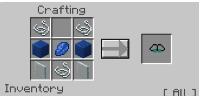 Крафт очков ночного видения