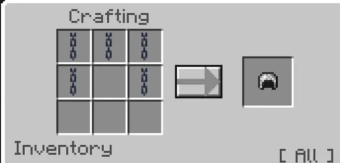 Крафт кольчужного шлема