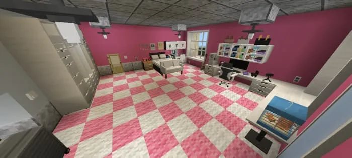 Розовая комната для сна