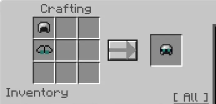 Крафт железного шлема ночного видения