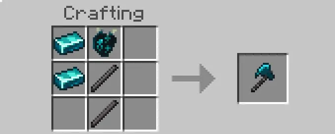 Крафт топора эхо