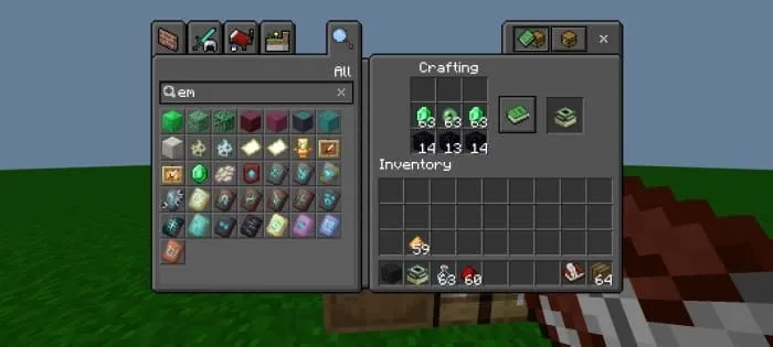 Крафт портала в Край