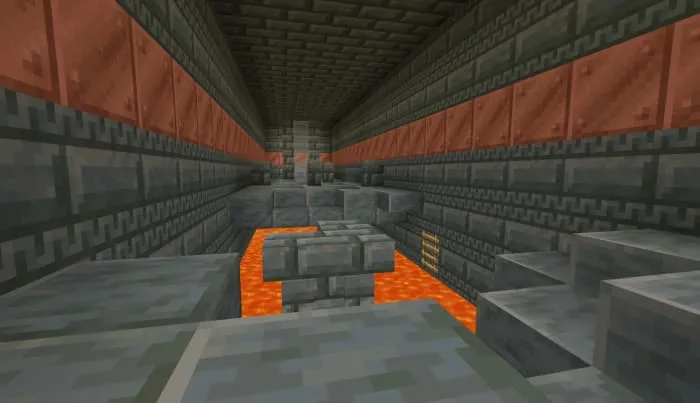 Уровень с паркуром