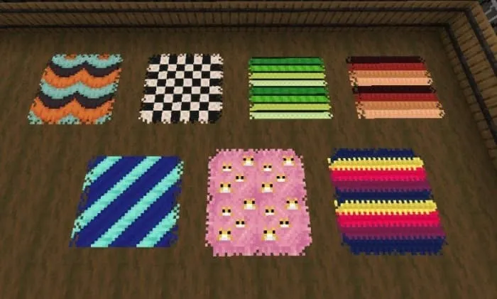 Варианты уникальных ковров