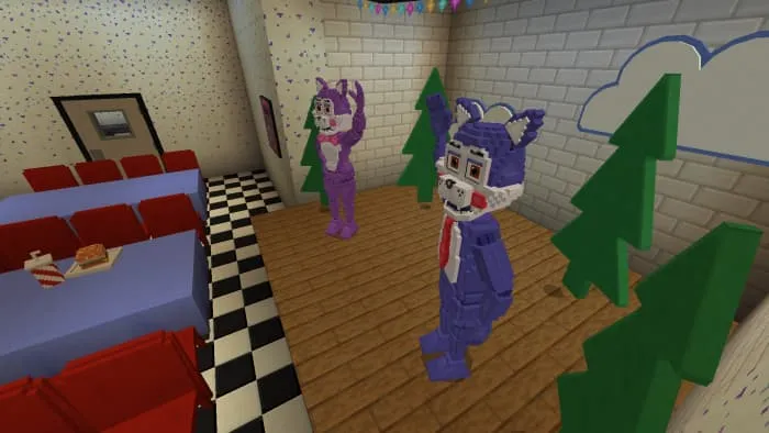 Аниматроники на сцене