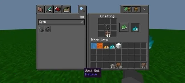 Другой крафт огня душ