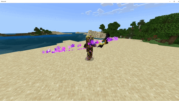 Анимация атаки серпом