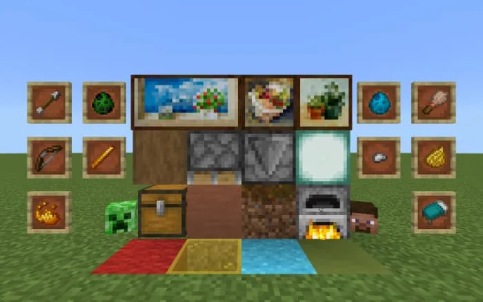 Новый вид блоков и предметов