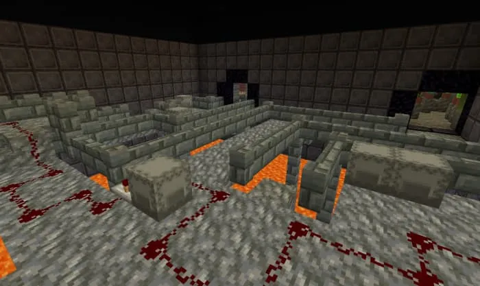 Уровень с красным камнем