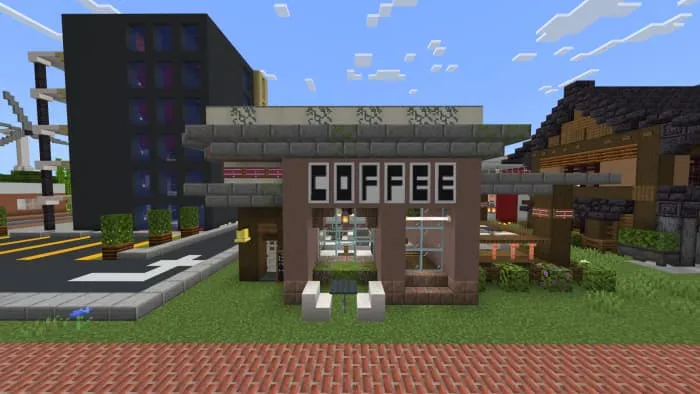 Здание кофейни