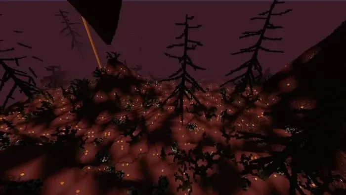 Лес из мертвых деревьев