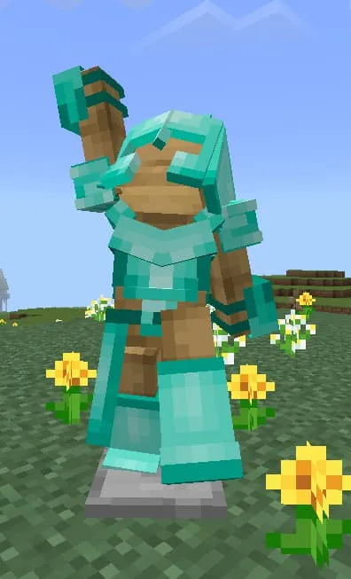 Новый вид алмазной брони