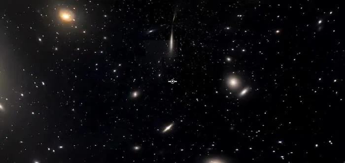 Небо с галактиками