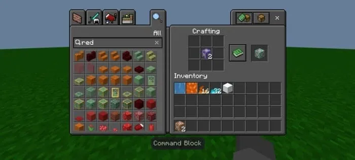 Крафт цепного командного блока