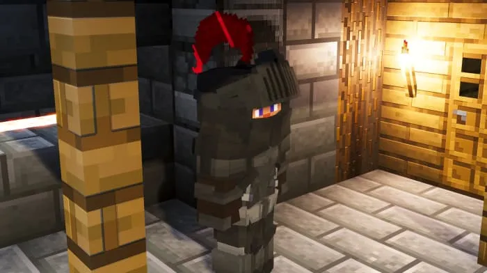 Усиленный шлем с хвостиком