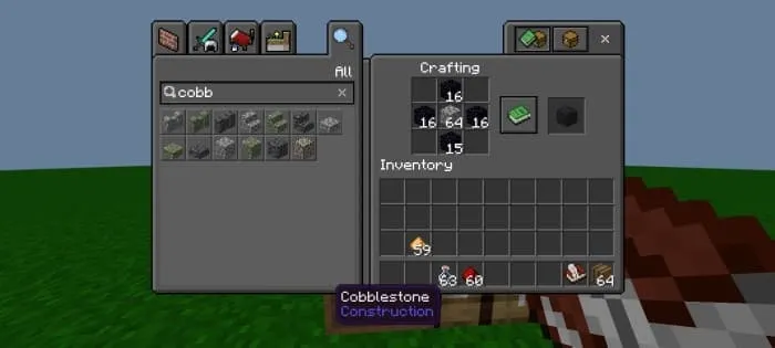 Крафт бедрока