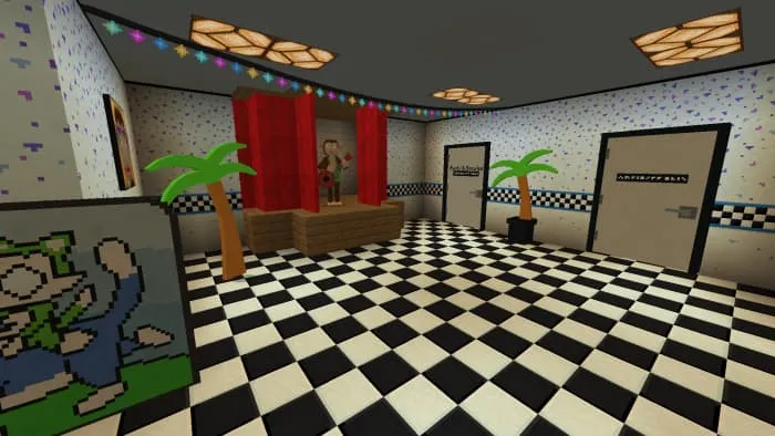 Обезьяна аниматроник в бухте