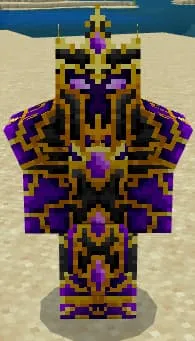 Броня босса эндермена на игрока