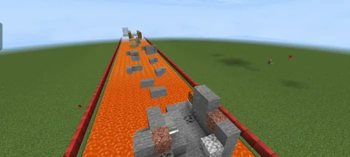 Каменный паркур с другого ракурса