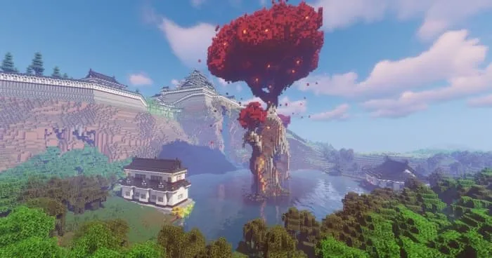 Огромное дерево с другого ракурса