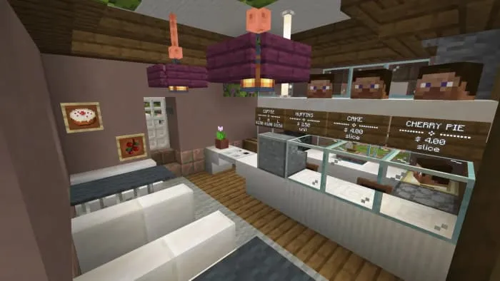 Кофейня внутри