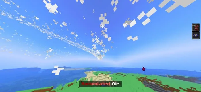 Игрок применил способность воздуха