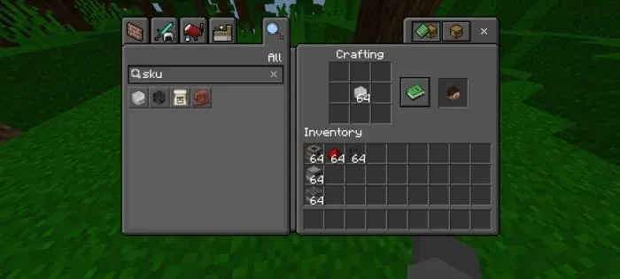 Крафт головы игрока №2